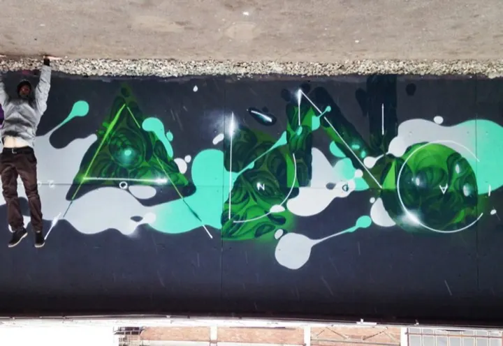 Faces, birds and layers, 2013