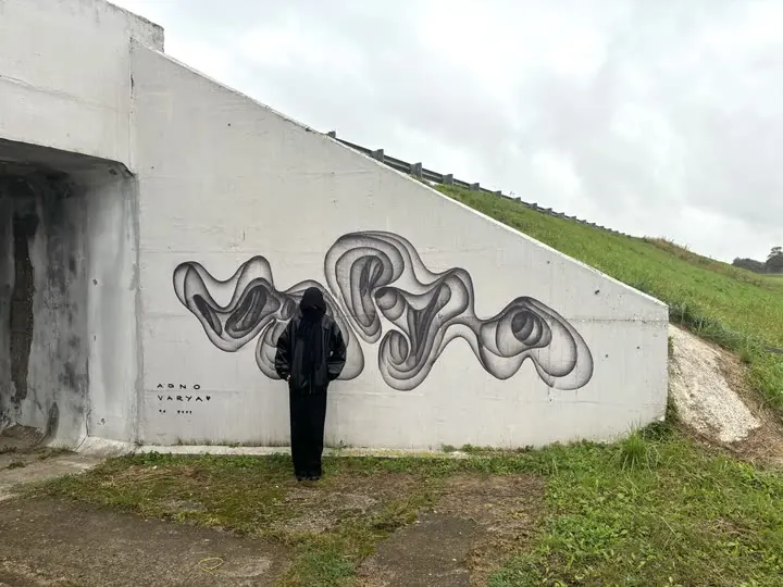 Layers, with Varya, Kaliningrad, Russia, 2024